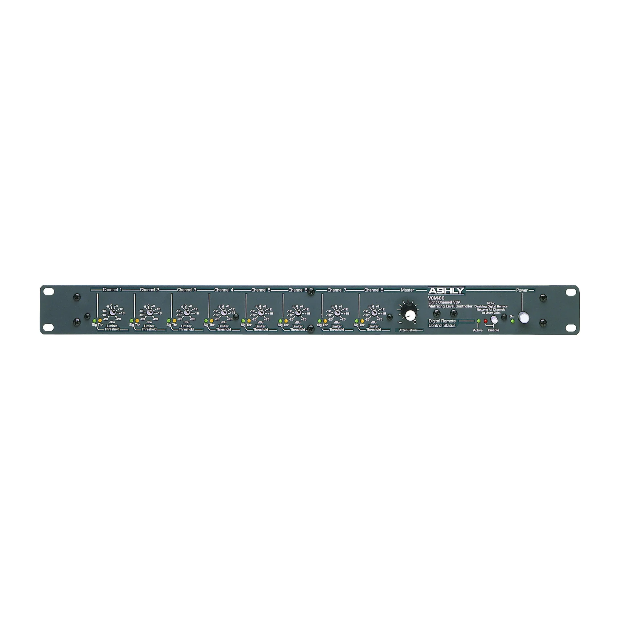 Ashly 8-channel matrixing level controller (1/4 jacks)