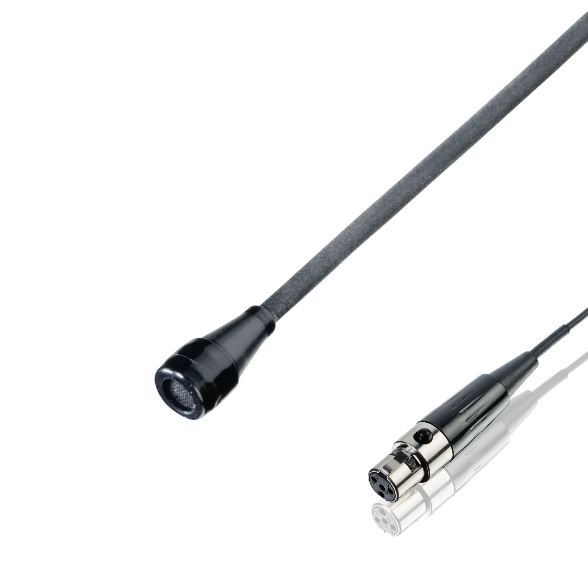 Countryman B3 (round) microphone wired for Revolabs, black