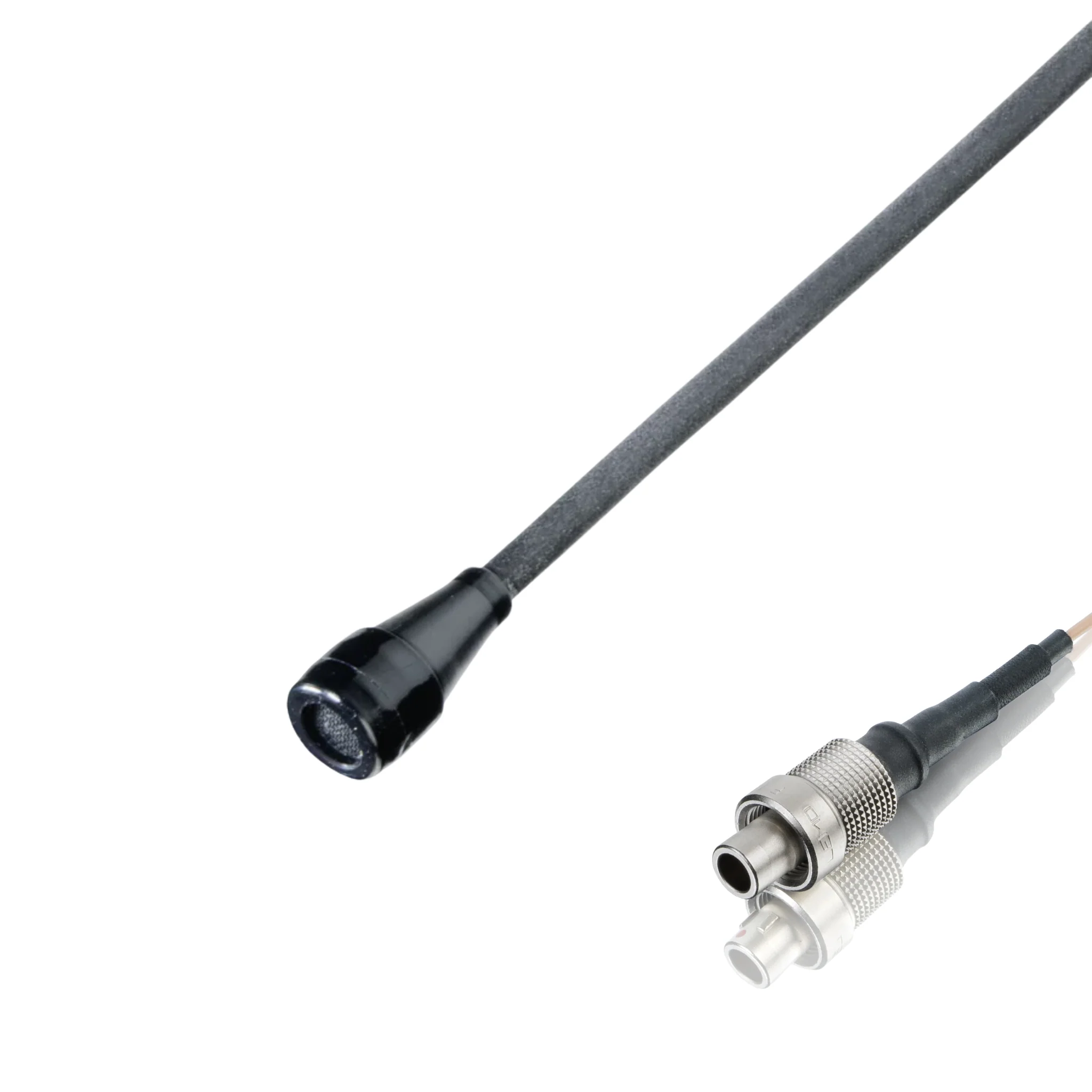 Countryman B3 (round) microphone wired for Wisycom, black