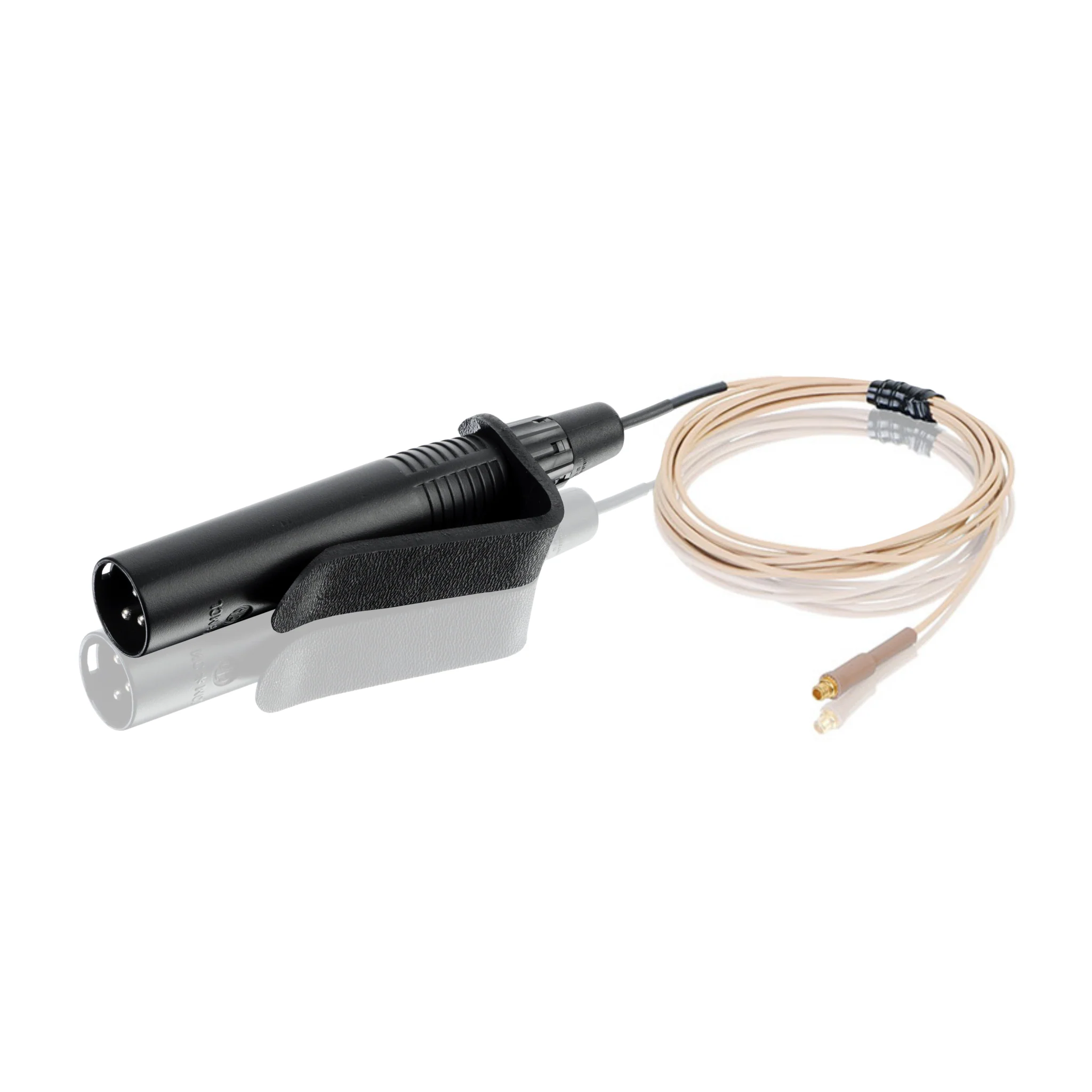 Countryman heavy duty cable only; for E6 (round EarSet) microphone to XLR connector (phantom power),