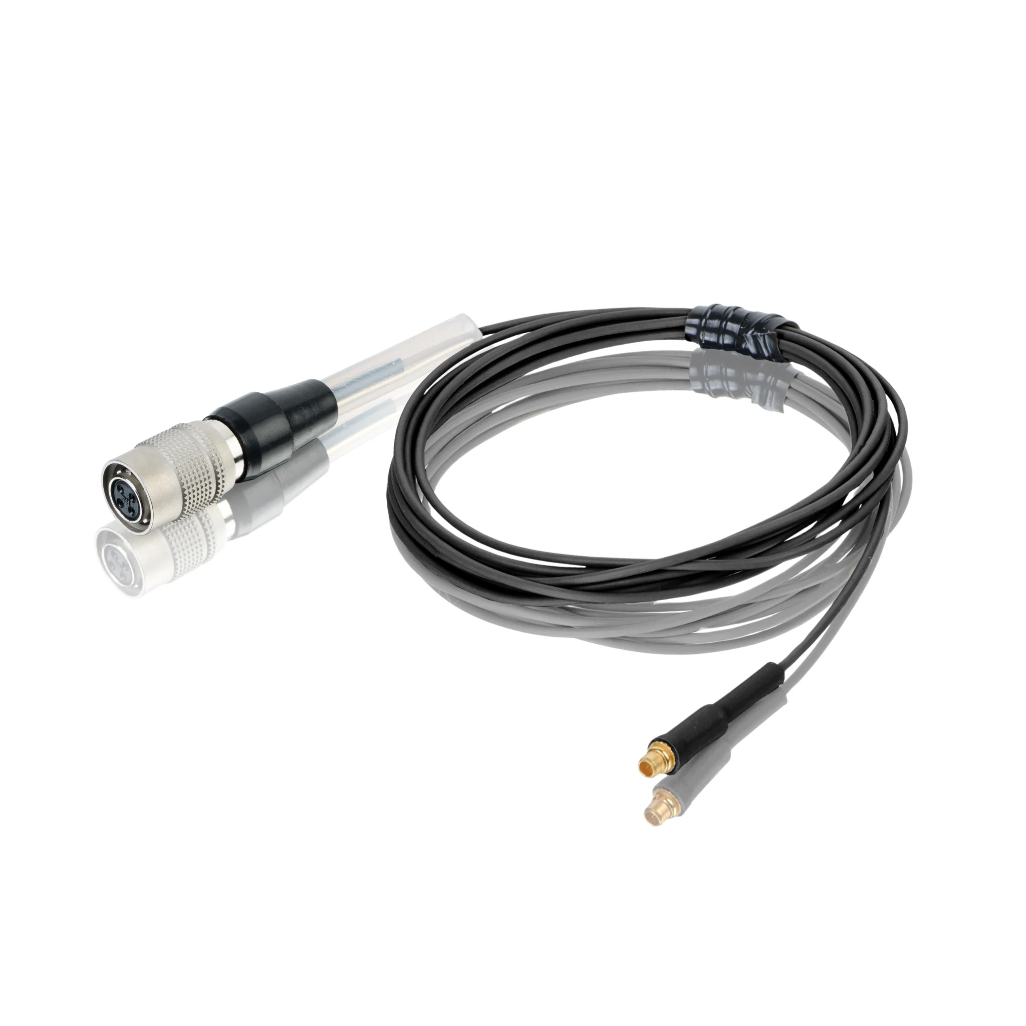Countryman standard cable only; for E6 (round EarSet) microphone wired for Audio-Technica, 1mm cable