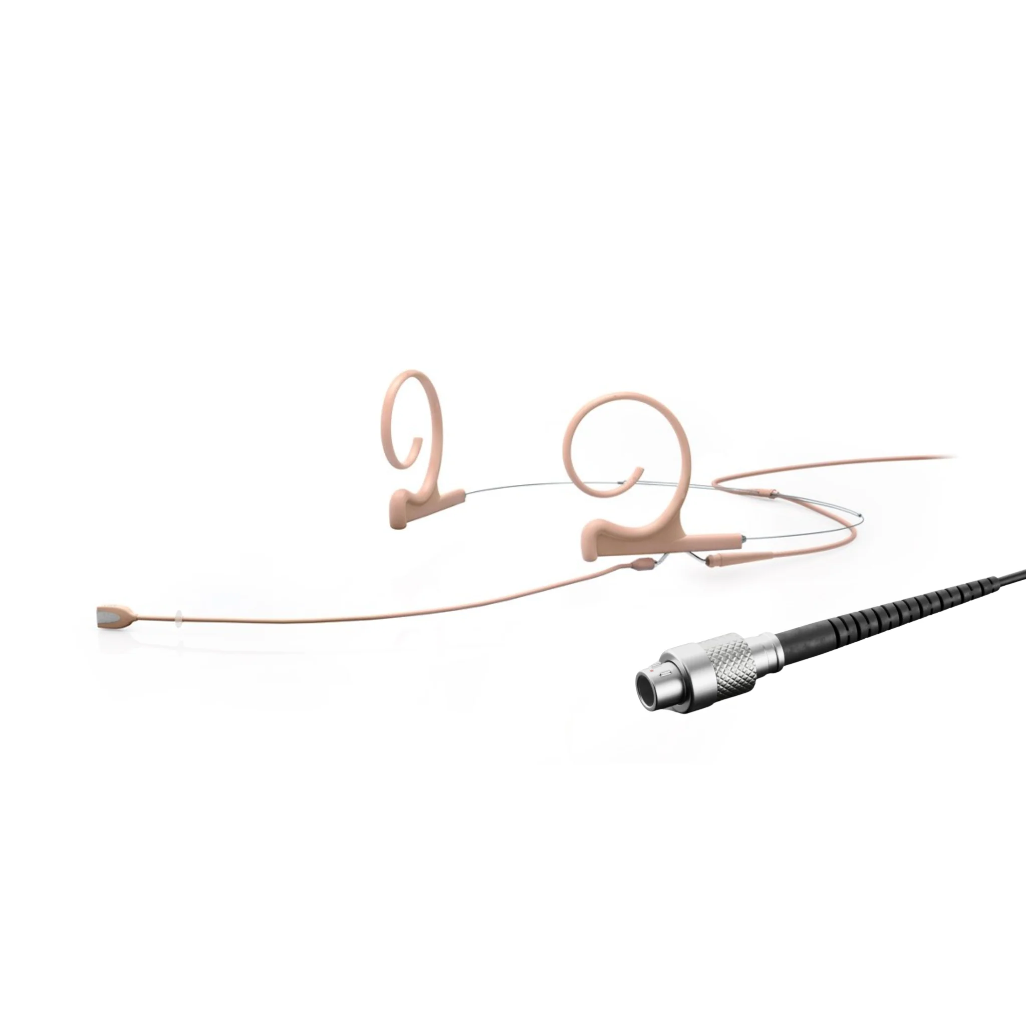DPA 4166 CORE+ Omni Flex Headset Mic, 110 mm Boom, Beige, 3-pin LEMO