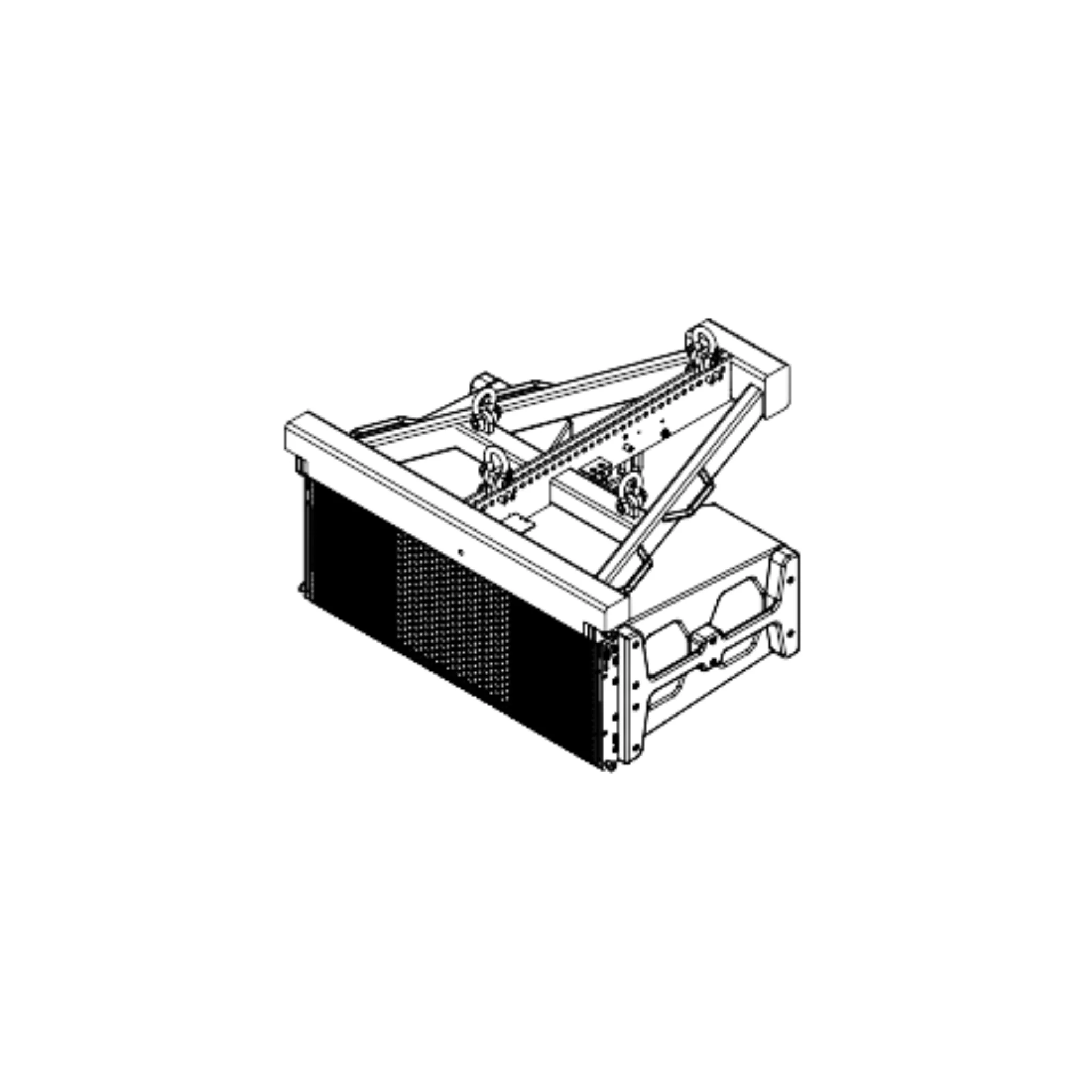 EM Acoustics FG-HALO-A Master flying grid for HALO Arena system, black