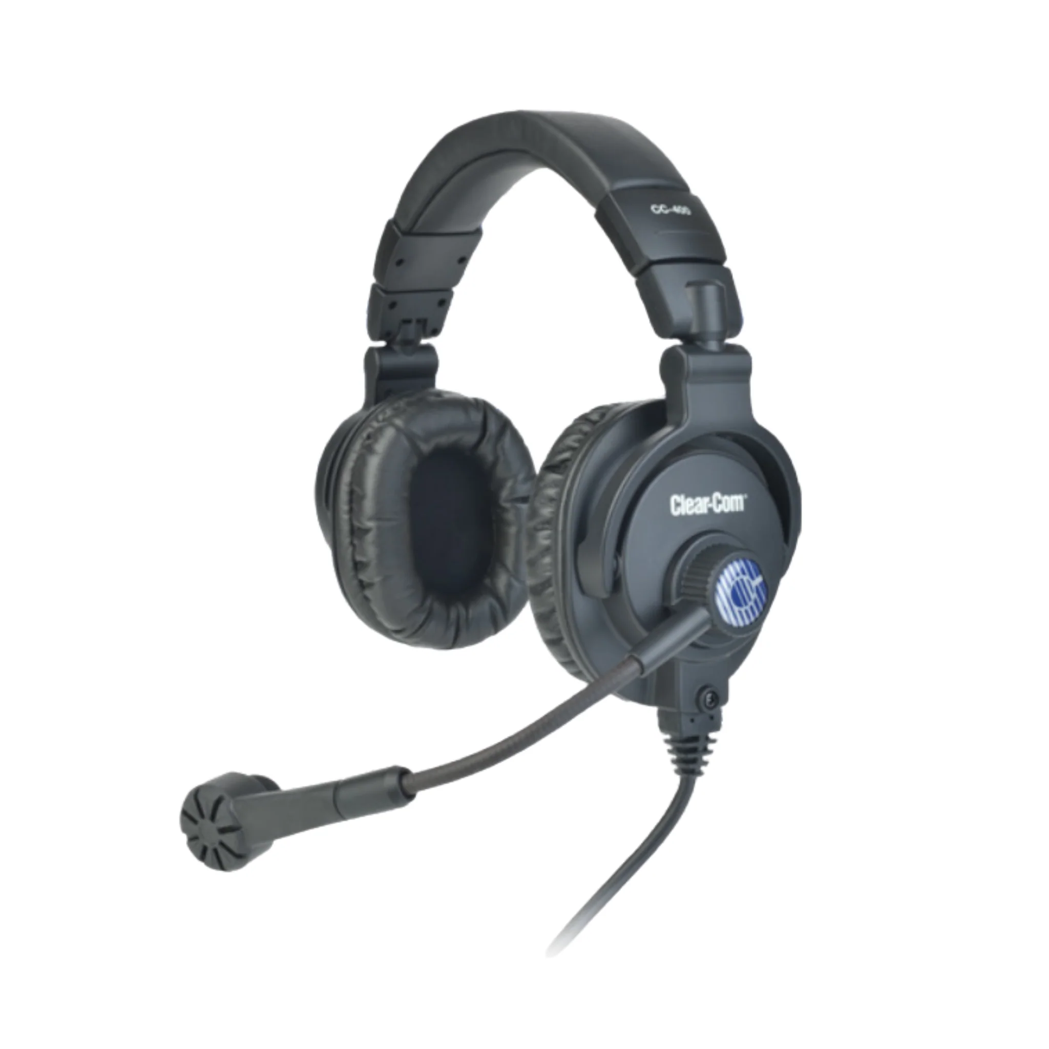 Clear-Com Headset: Double Ear, Medium weight, Non-Terminated