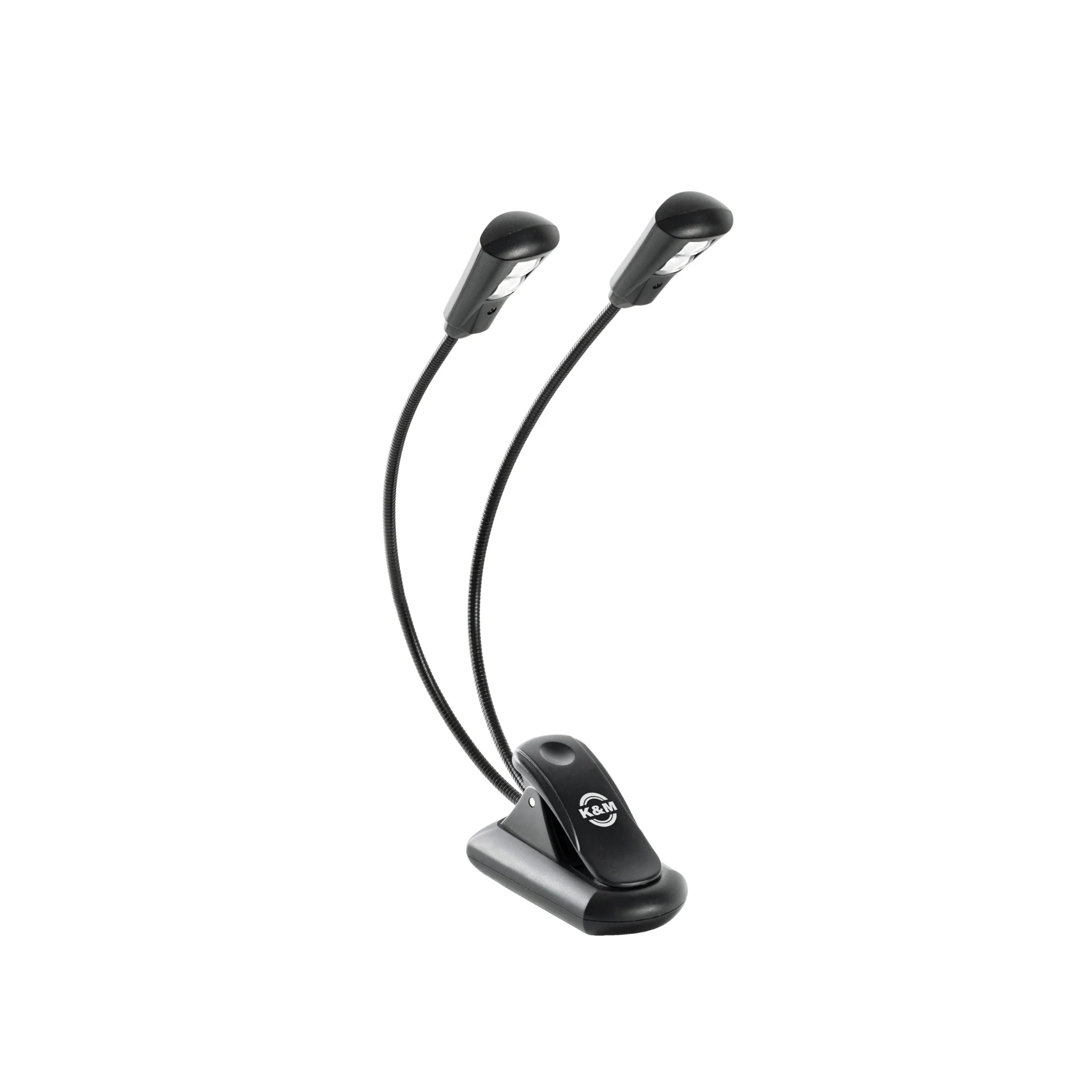 K&M 12259 Music stand light »Double2 LED FlexLight rechargeable«, black