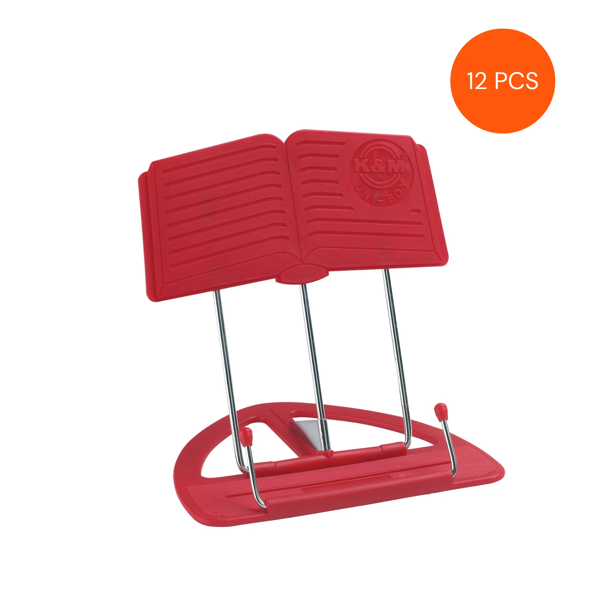 K&M 12450 uni-boy "classic", red, 12-pack