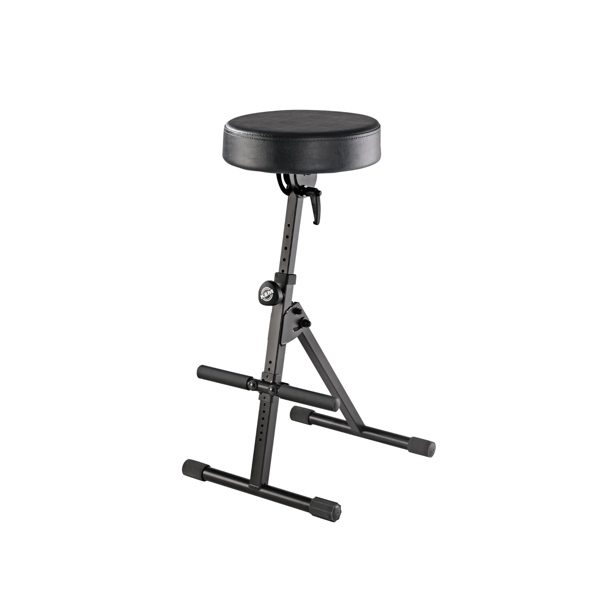 K&M 14060 stool, black, imitation leather