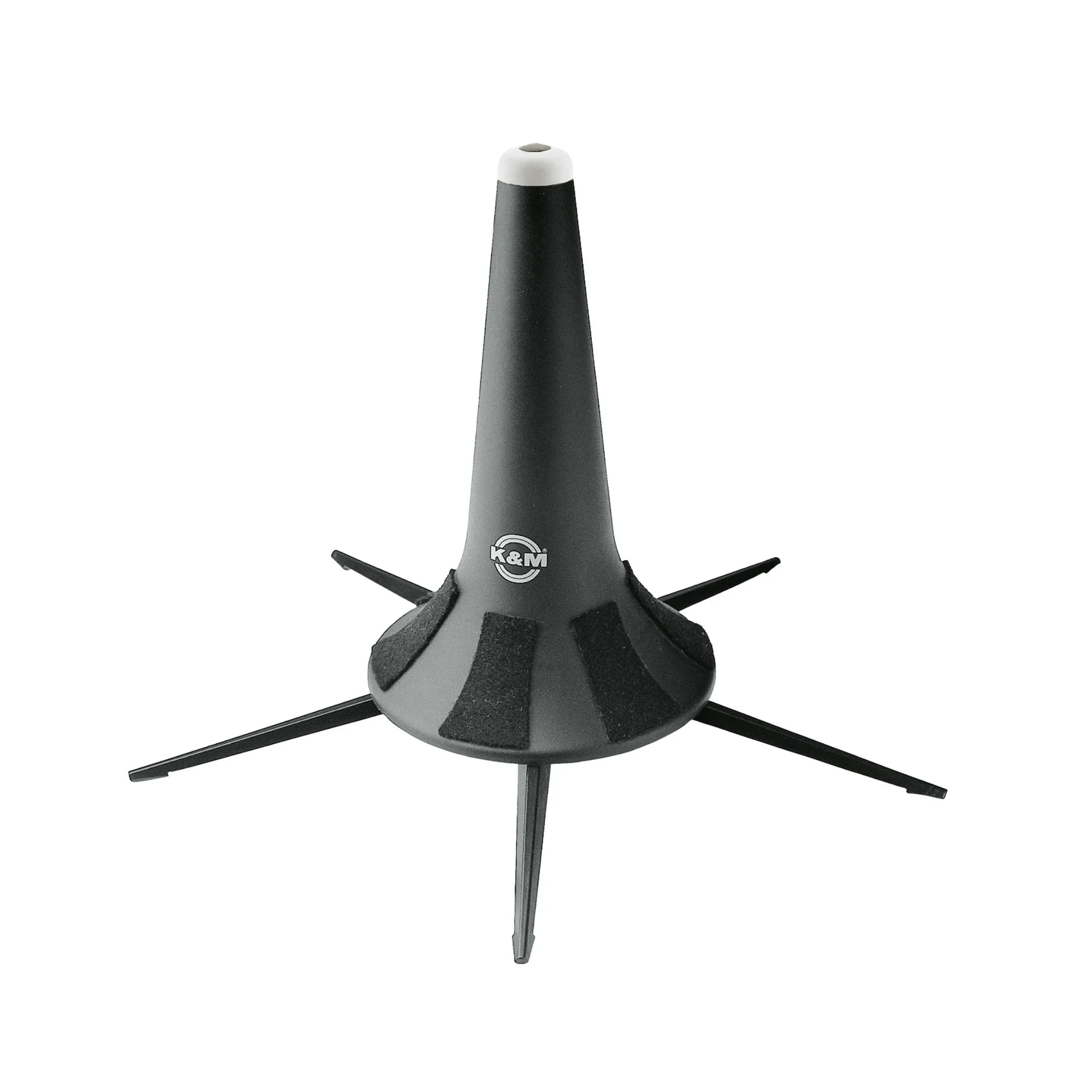 K&M 15240 flugelhorn stand, black