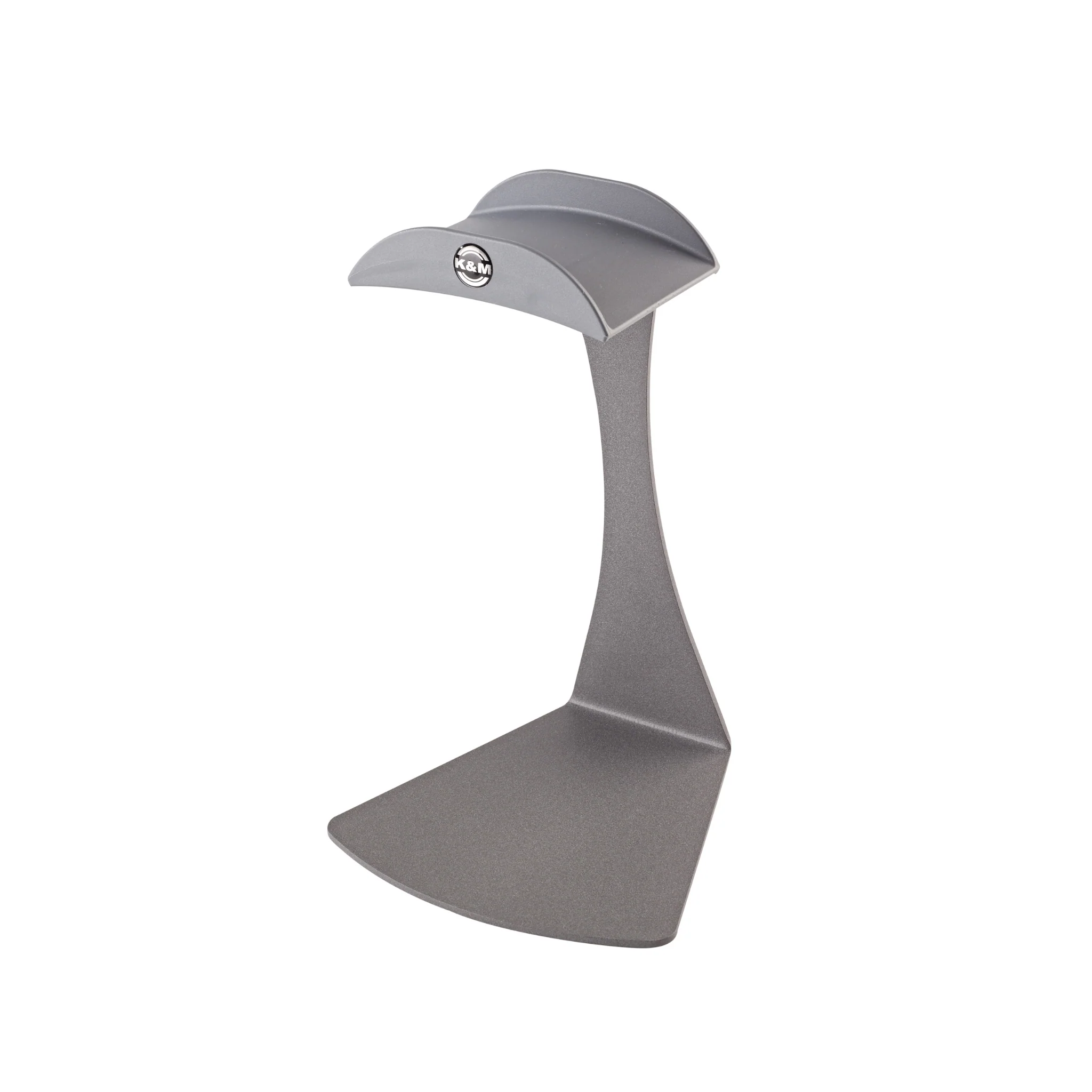 K&M 16075 headphone table stand, grey