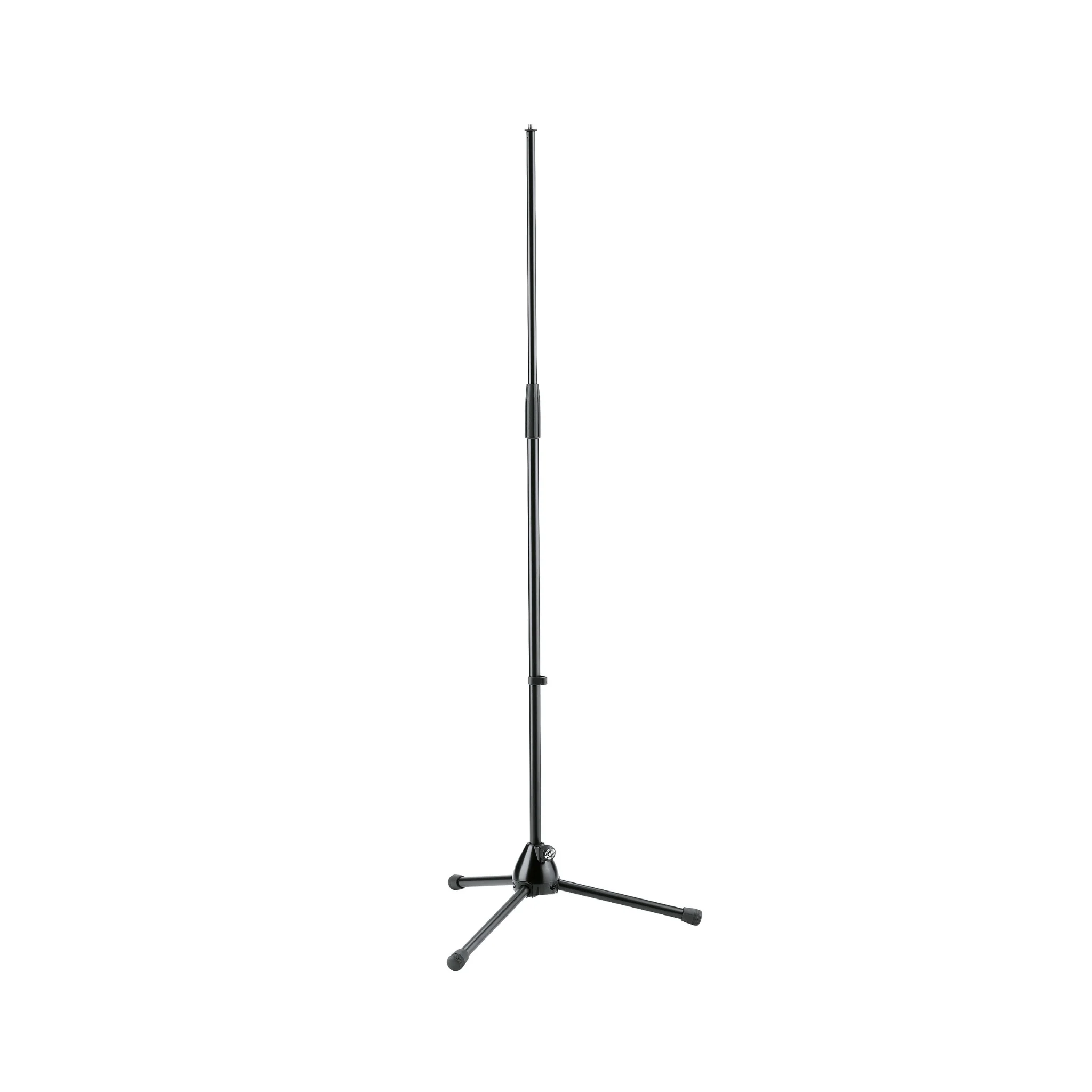 K&M 201/2 adjustable short-legged adjustable microphone stand, maximum height 1590mm, black - Image 3