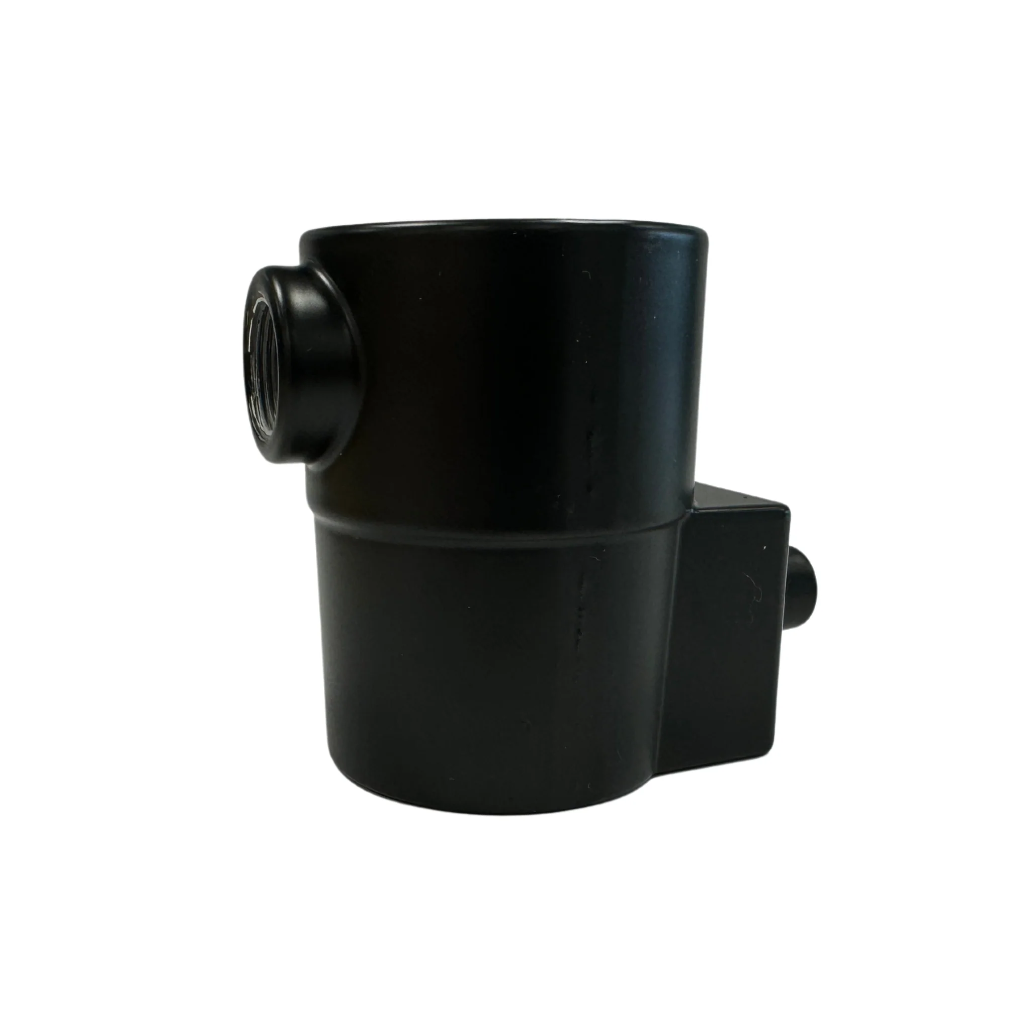 K&M clamping clip 36/42 w. threaded hole; black - Image 2