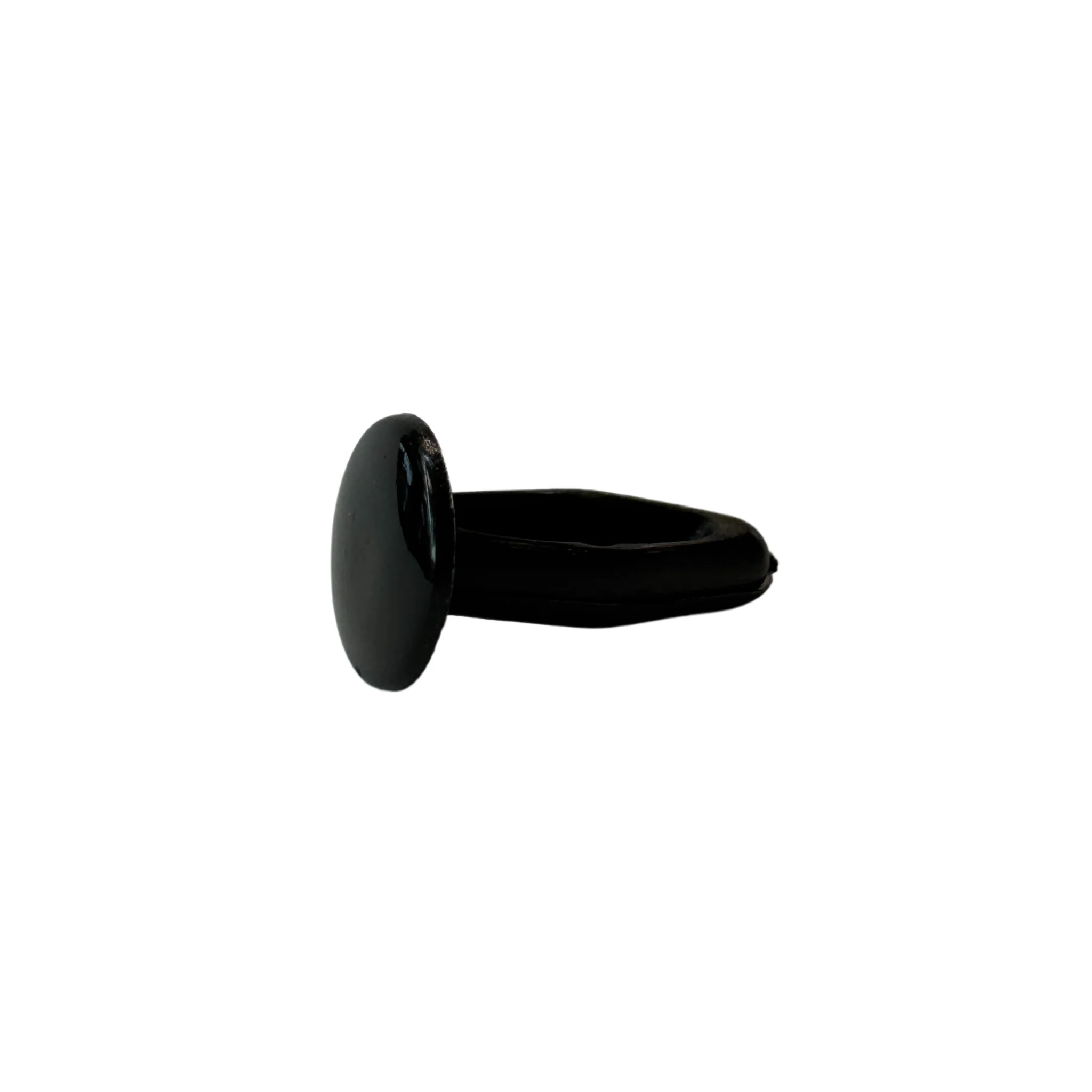 K&M mounting button, black - Image 2