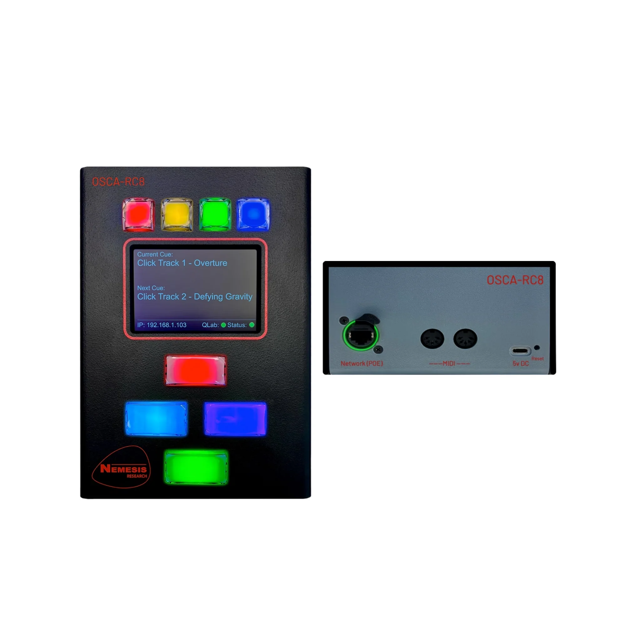 Nemesis OSCA-RC8 8-Way Programmable OSC Remote