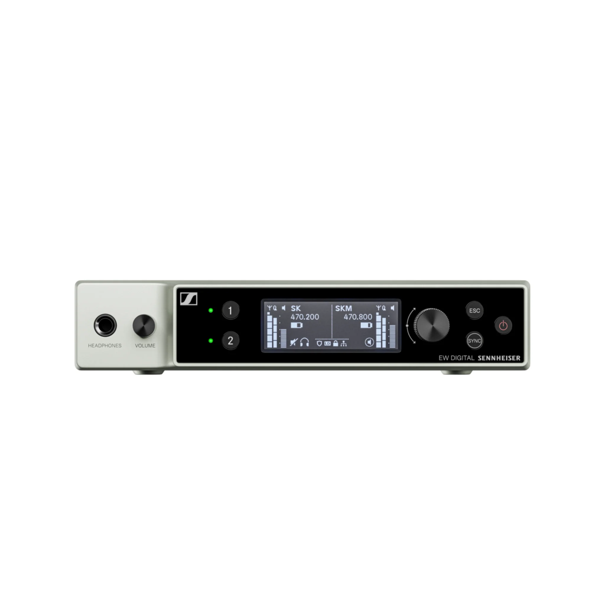 Sennheiser EW-DX EM 2 (Q1-9) 2 channel half-rack (9,5“) non-Dante® receiver
