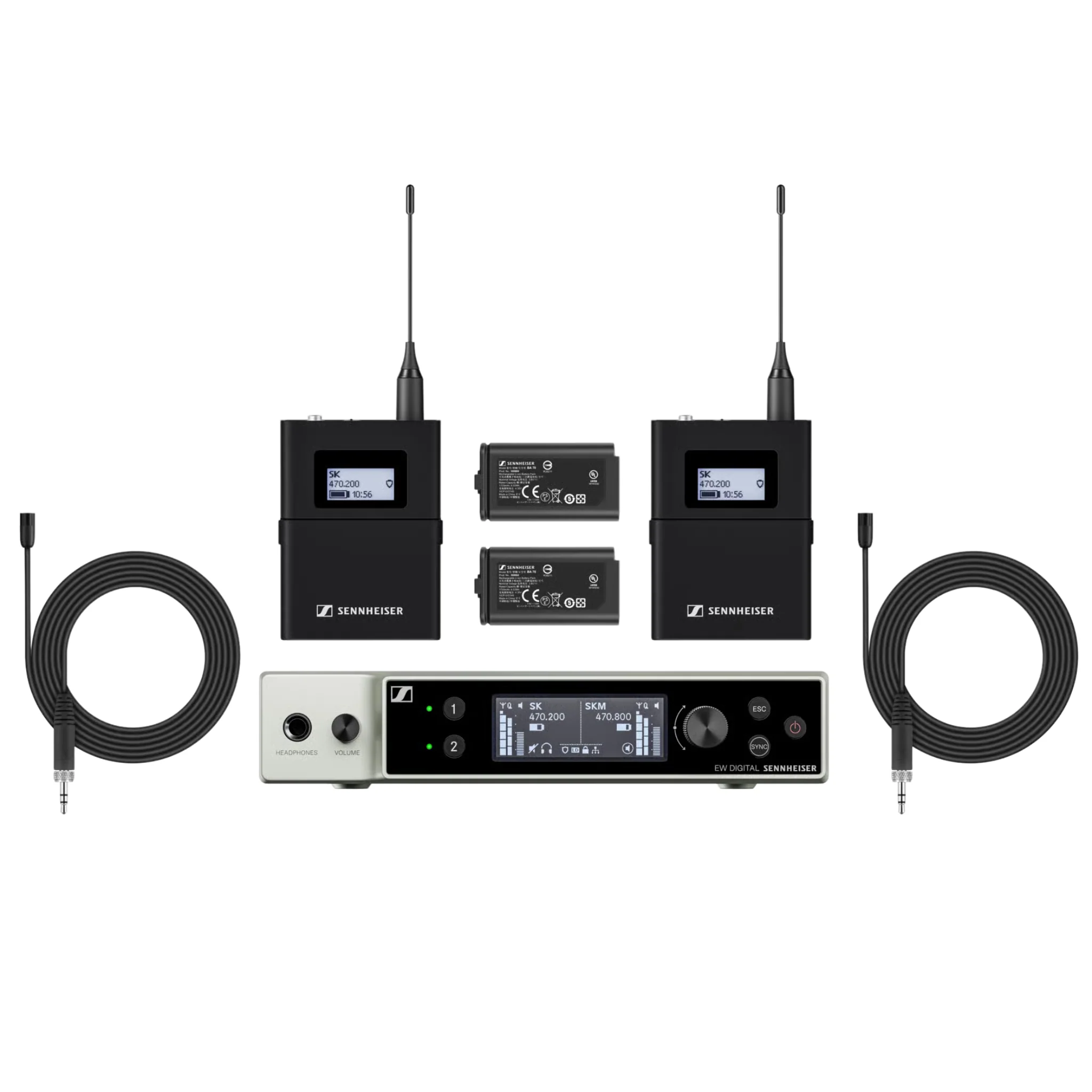 Sennheiser EW-DX MKE 2 SET (R1-9) Digital wireless lavalier set