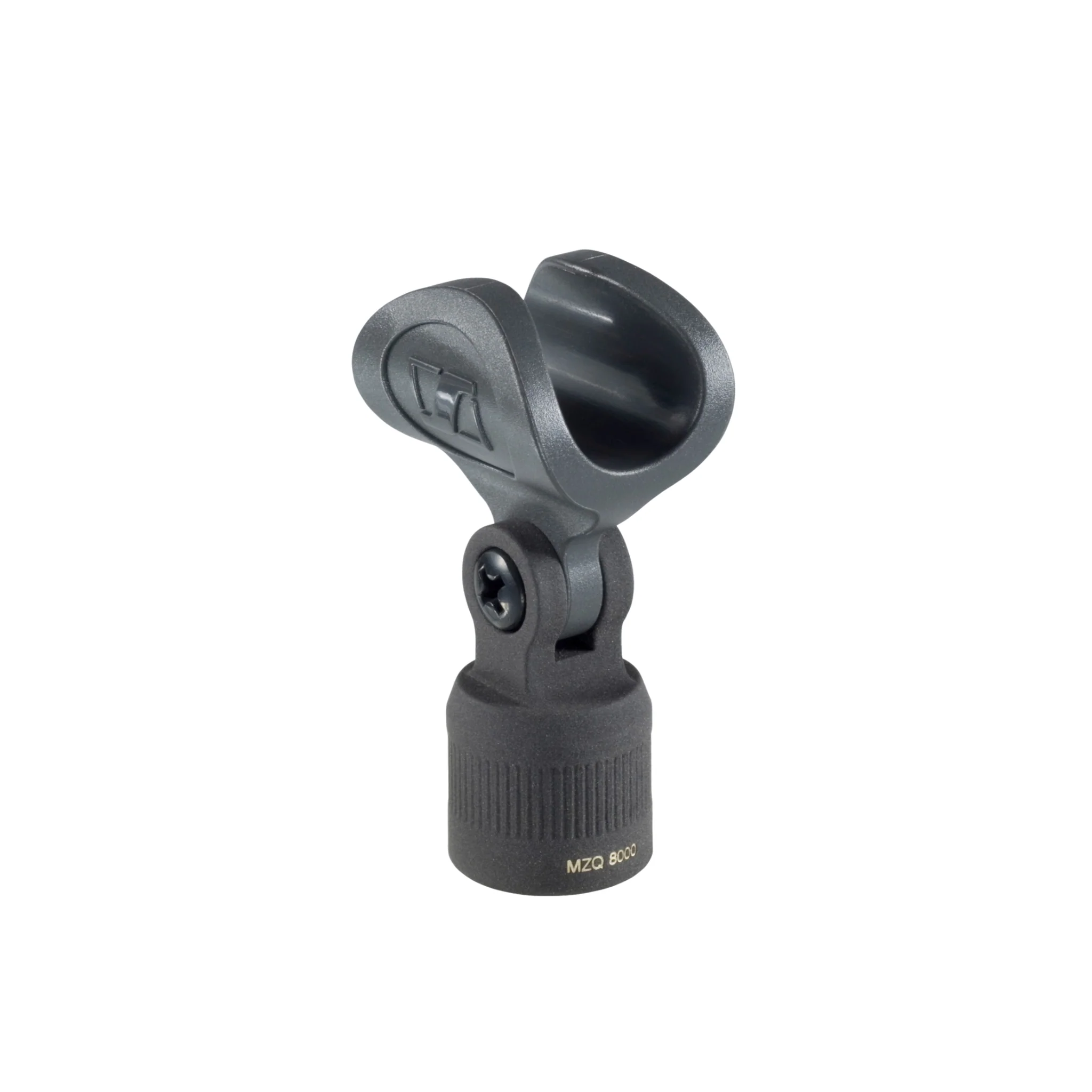 Sennheiser MZQ 8000 Microphone clip for MKHC 80xx, 3/8" tripod thread, Nextel black