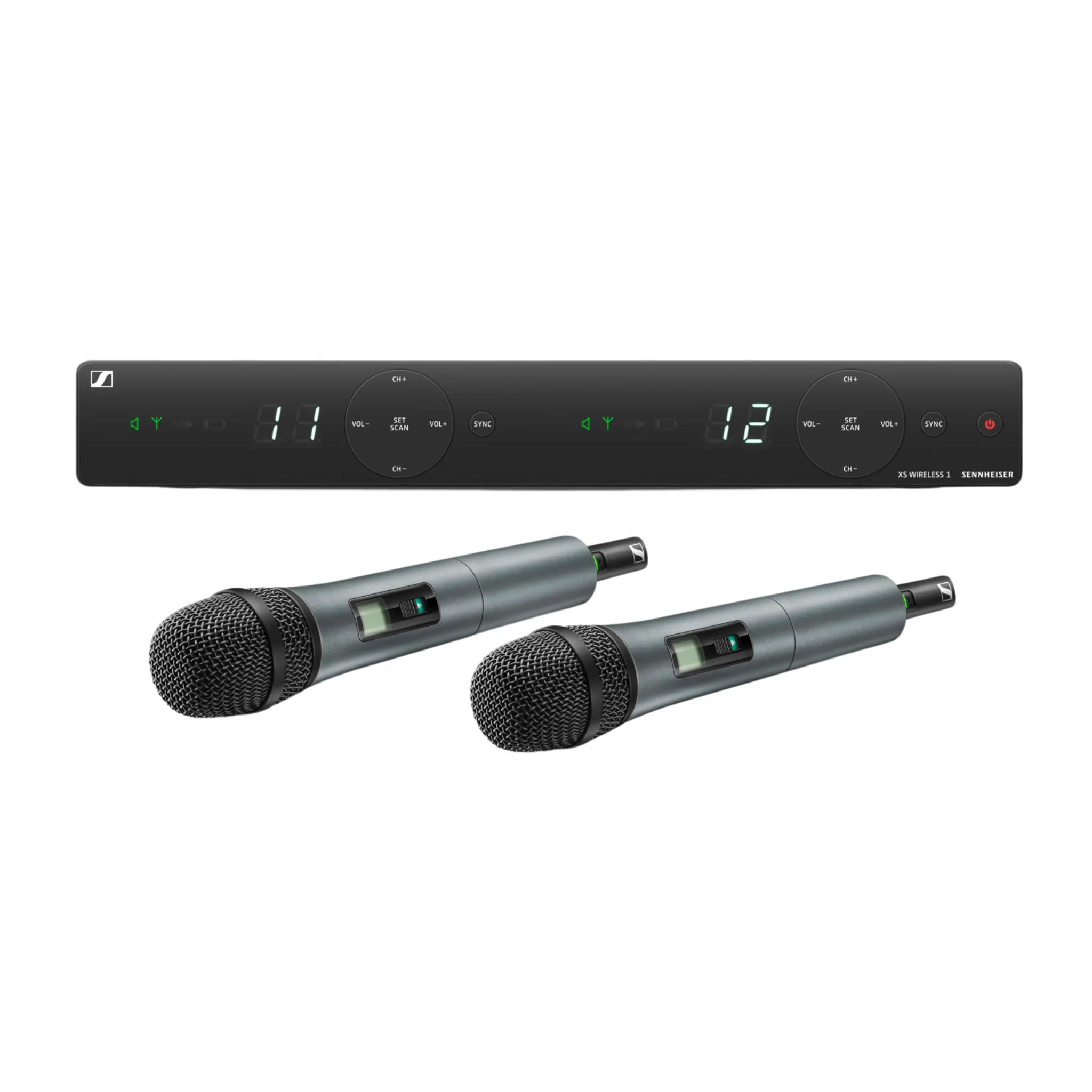 Sennheiser XSW 1-825 DUAL-E Wireless dual vocal set