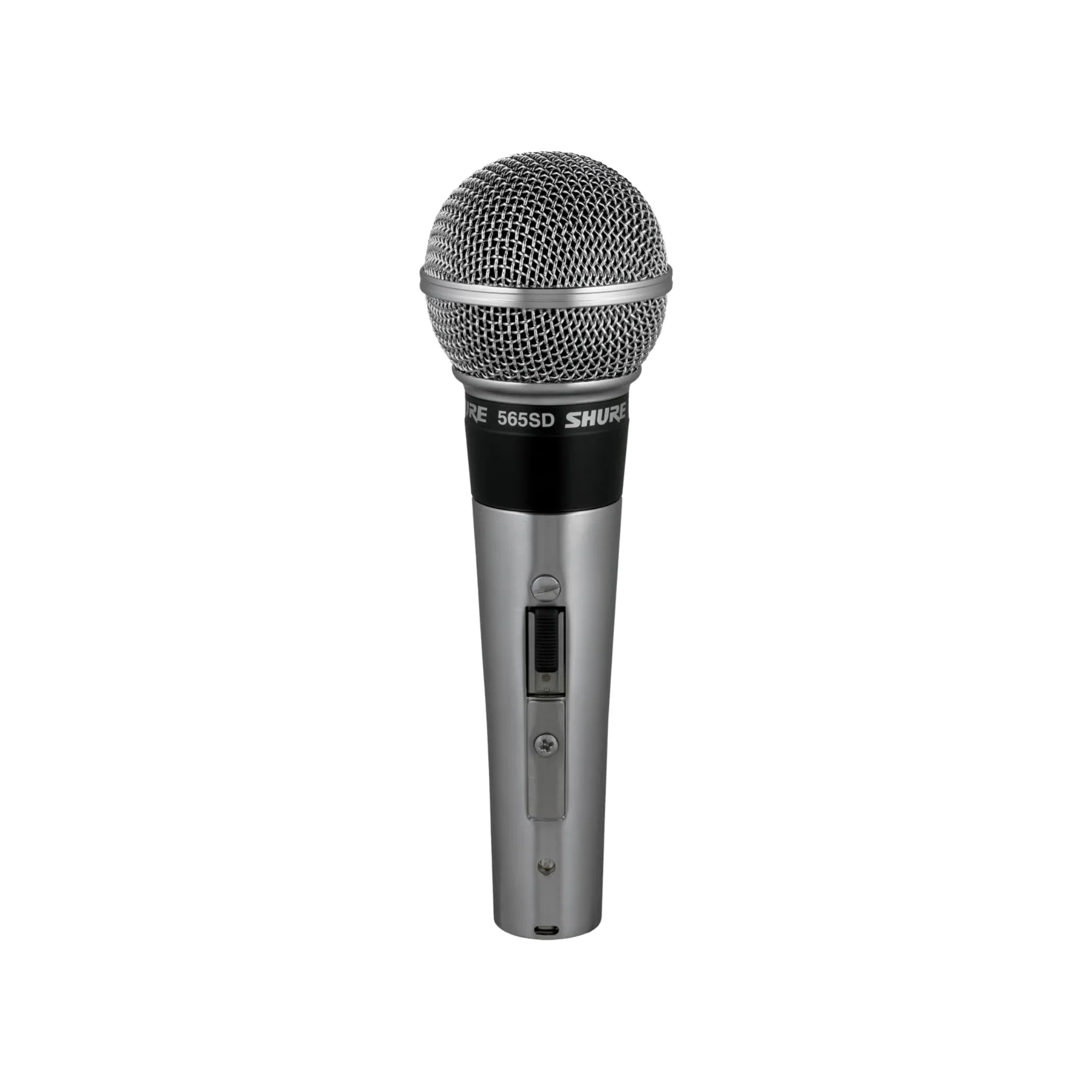 Shure 565SD-LC Cardioid Dynamic Microphone with selectable dual-impedance operation & switch