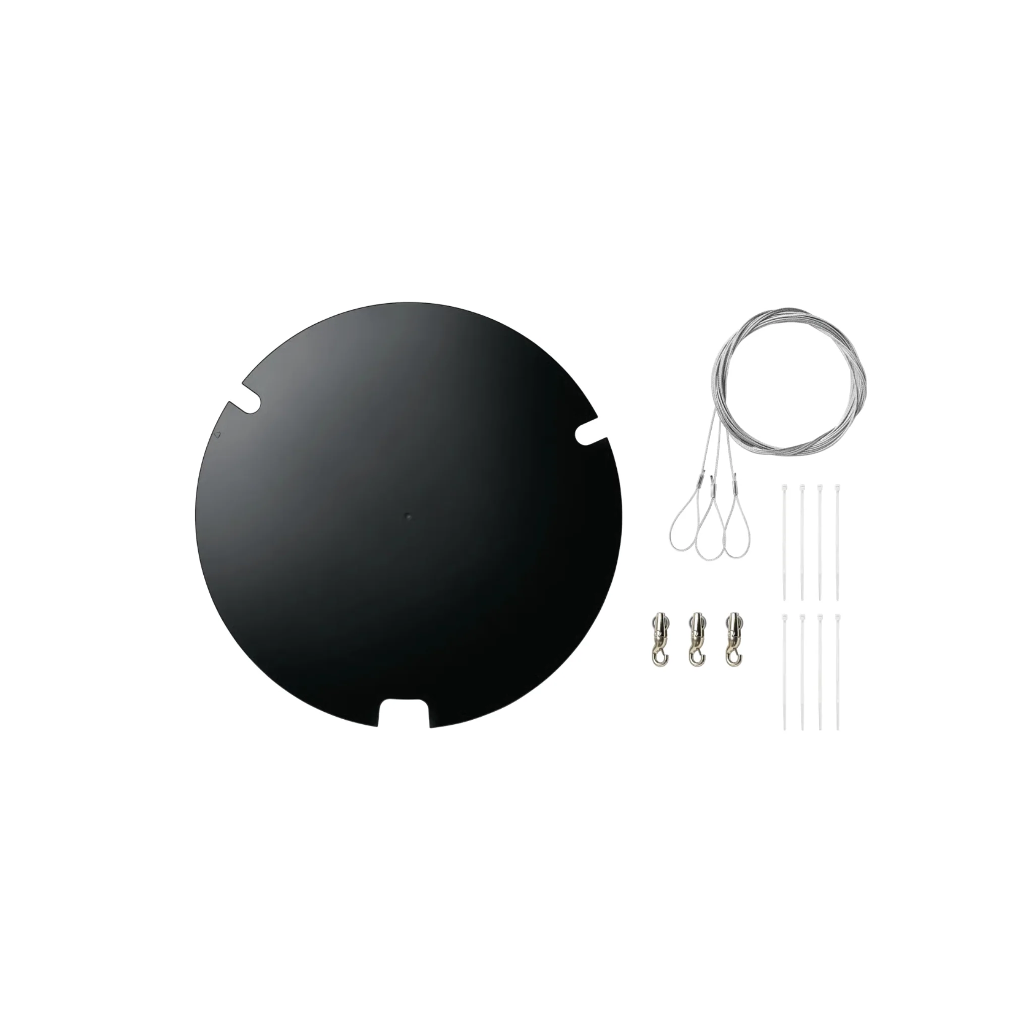 Shure Gripple mount kit for MXA910 and MXA920 microphones. Round (black)