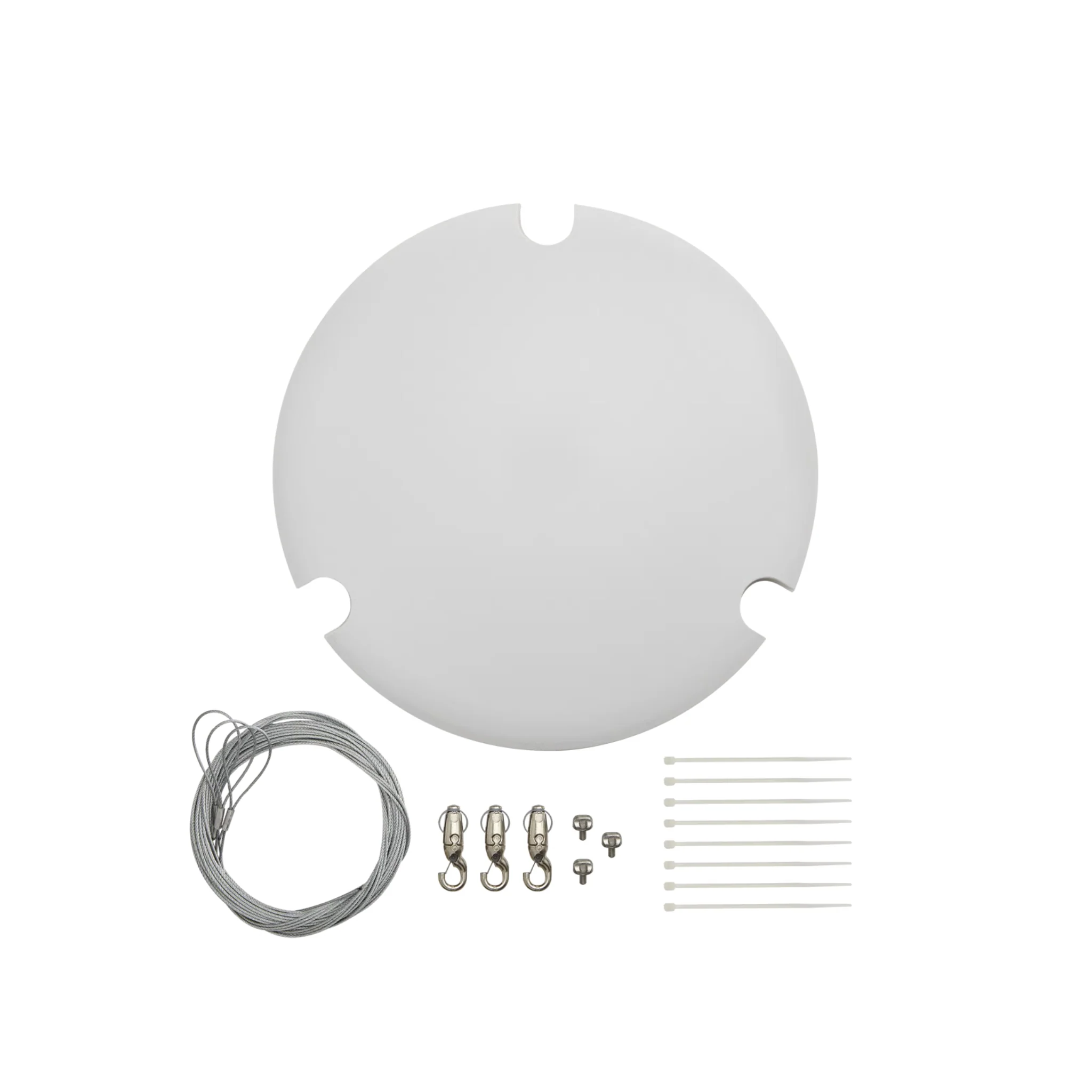 Shure Gripple Mount Kit, MXA901 Round, Wht