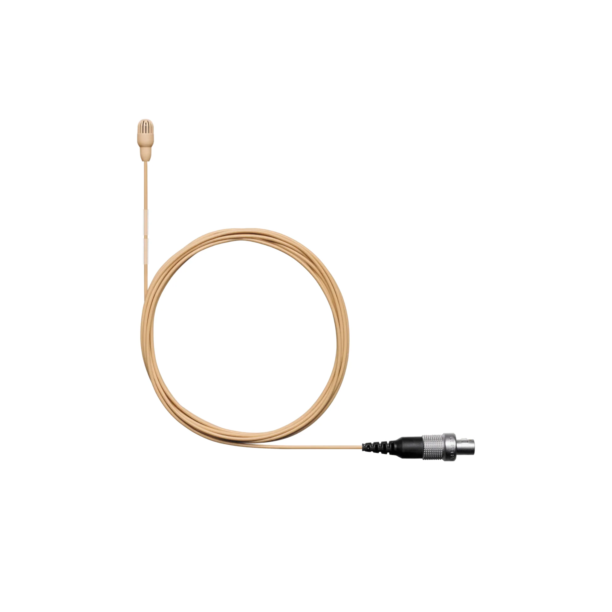 Shure Omnidirectional Condenser Microphone (Low-sens) with 1.1mm cable & LEMO connector (Tan)