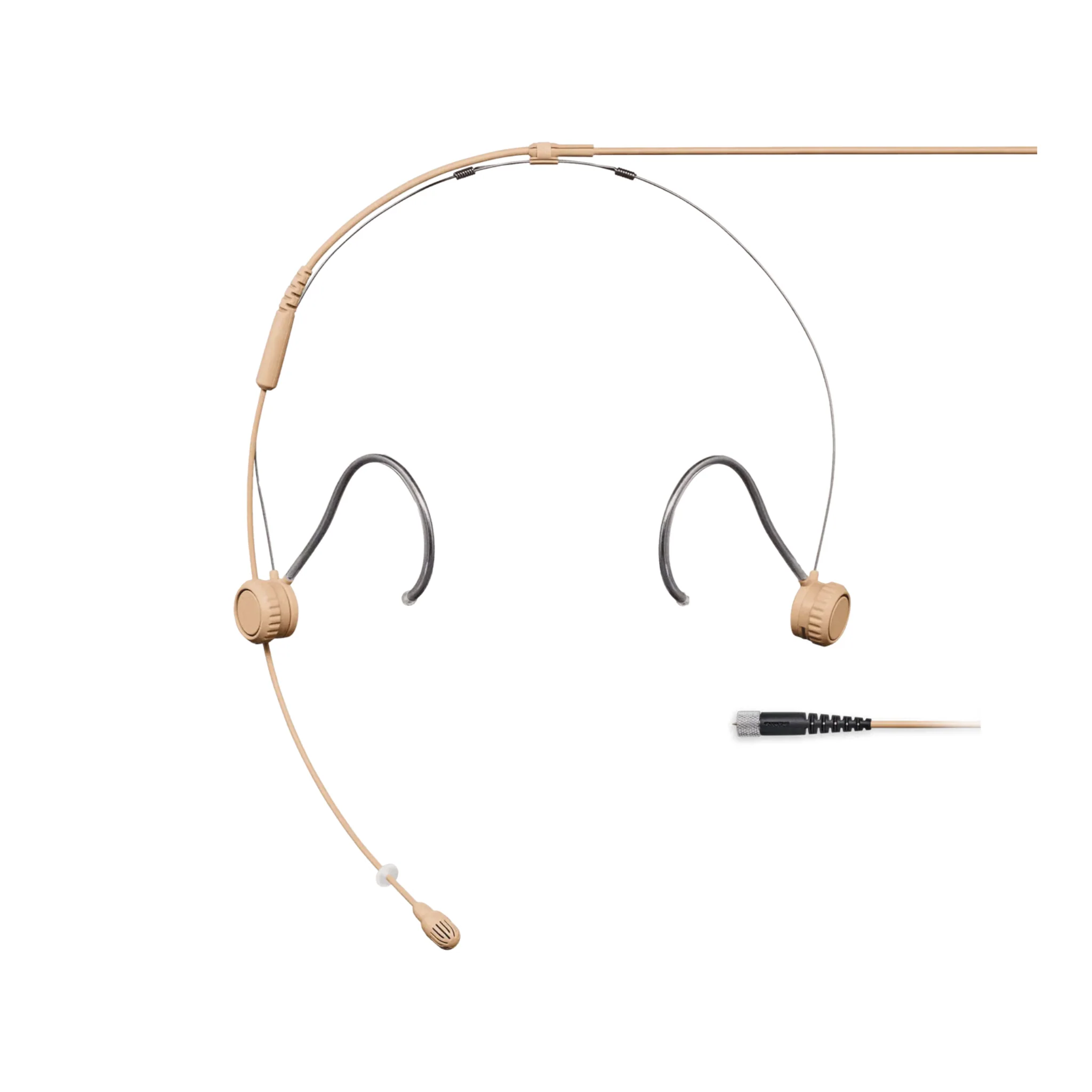 Shure Omnidirectional Condenser Microphone Headset with 1.6mm cable & MDOT connector (Tan)