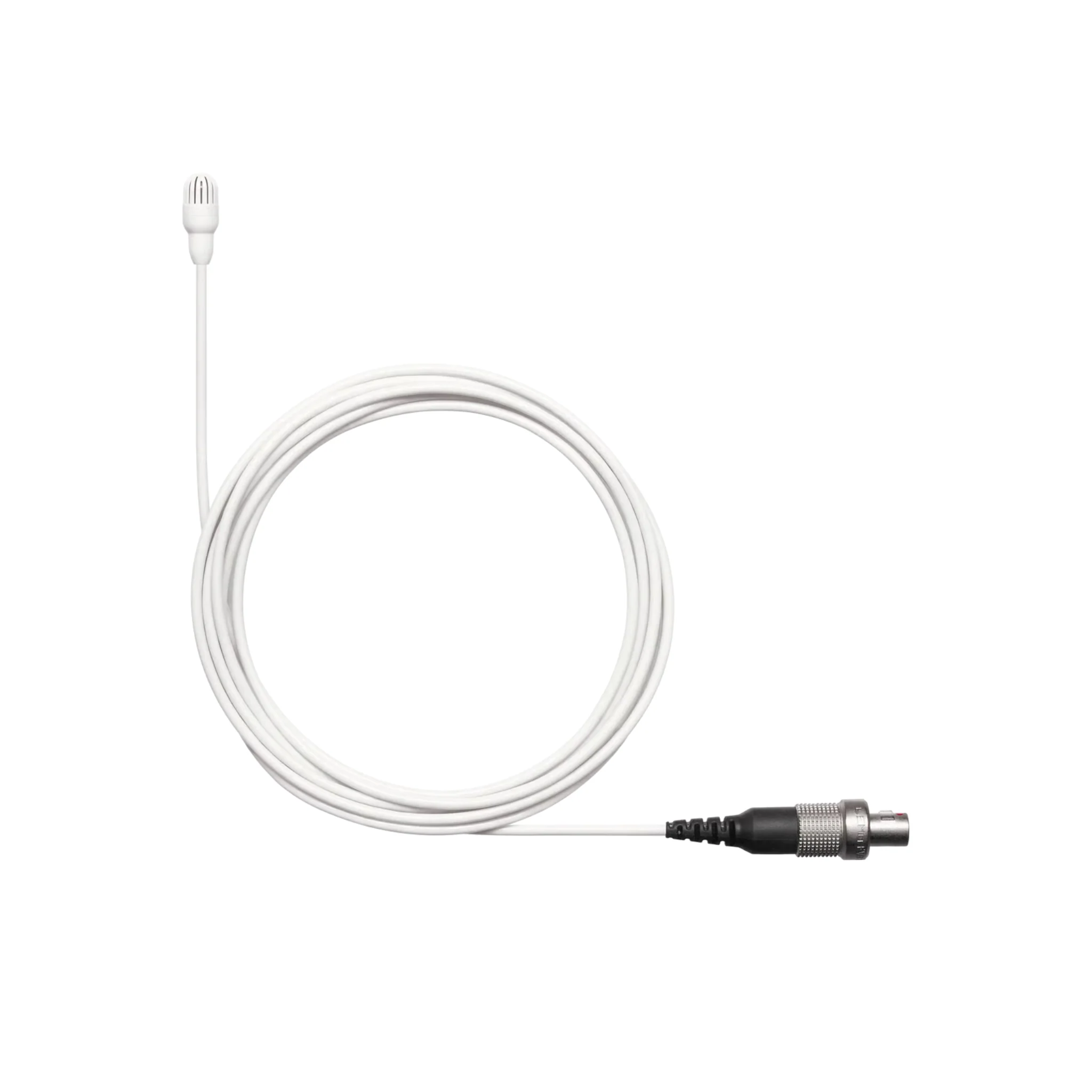 Shure Omnidirectional Condenser Microphone  (High-sens) with 1.6mm cable & LEMO connector (White)