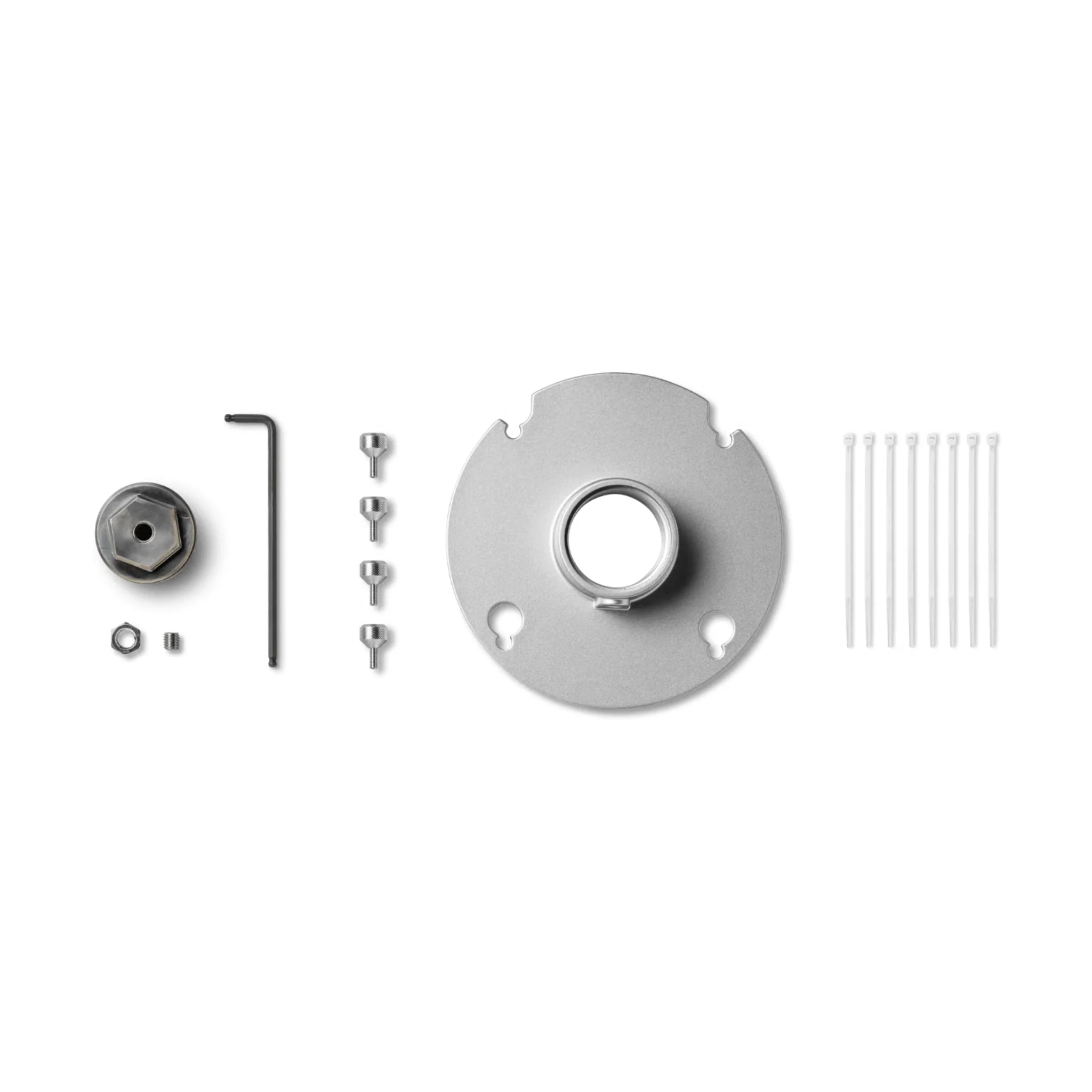 Shure Pole mount kit for MXA902, MXA910 and MXA920 microphones on a 3/8" threaded rod
