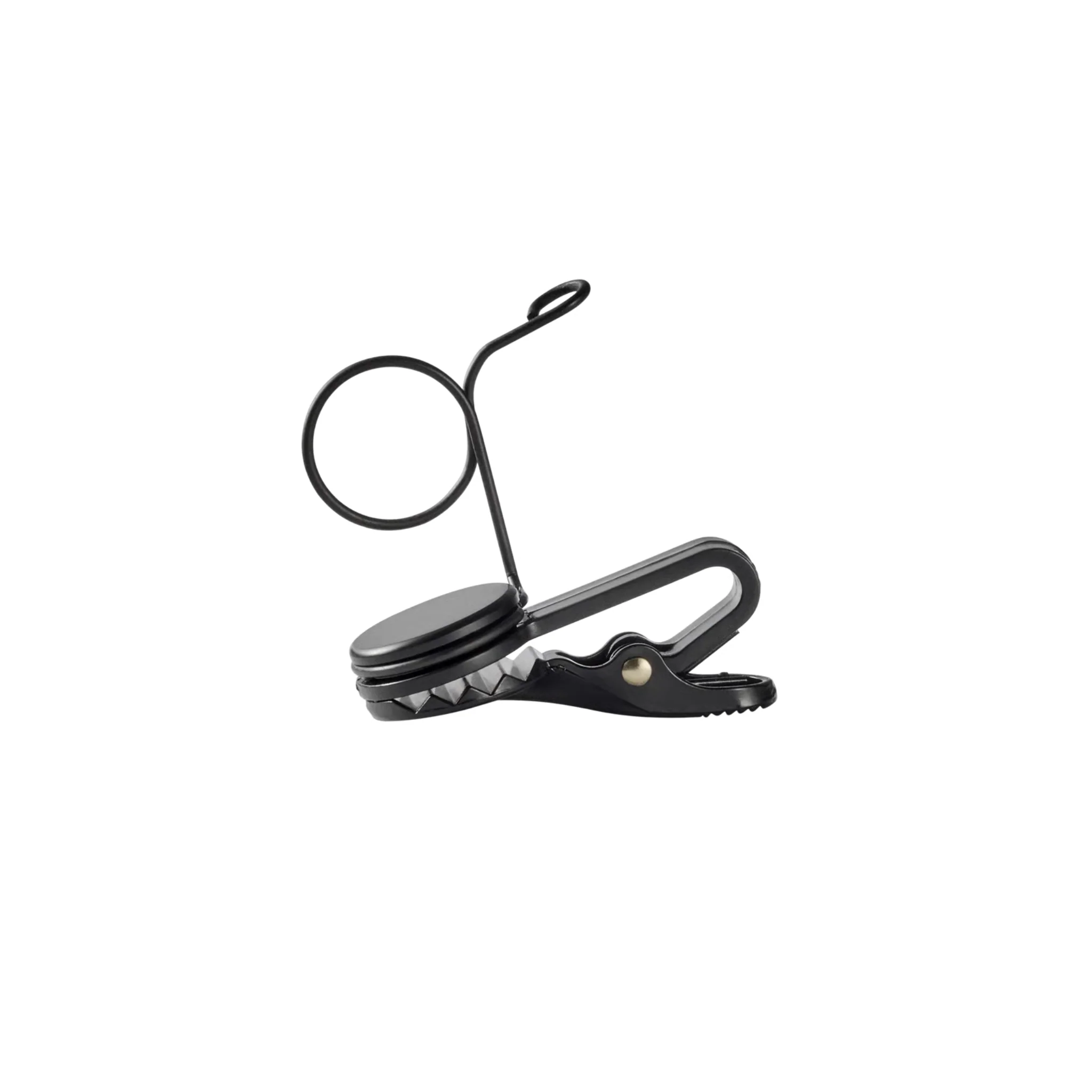 Shure Single Tie Clip, BLACK