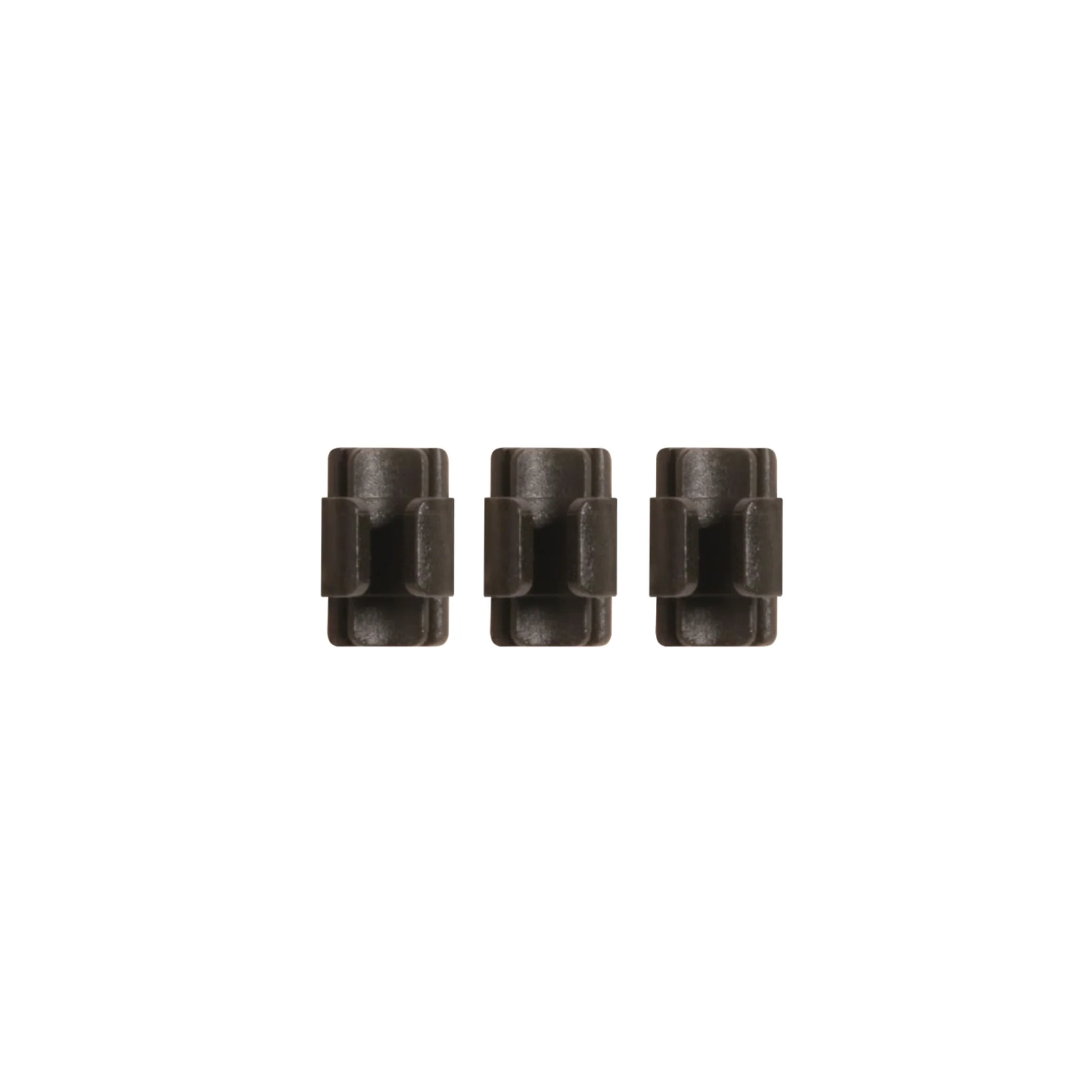 Shure TwinPlex Headset Cable Clip for TH53, 3 pieces (Black)